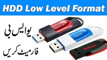 how to format USB with Hard Disk   Low Level Format Tool