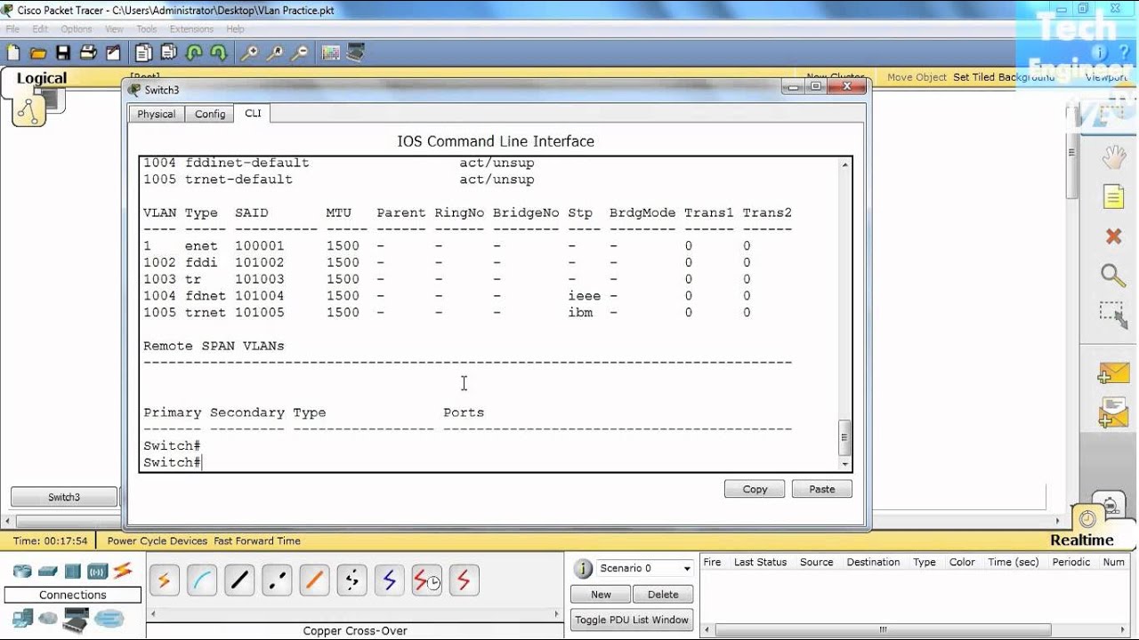 Configure VTP (VLAN Trunking Protocol) Transparent Mode in Cisco