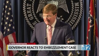 Governor Tate Reeves reacts to DHS fraud case