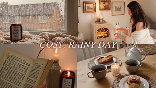 Spend cozy, rainy day with me  Unboxing, try on, Night routine, slow living  English countryVlog