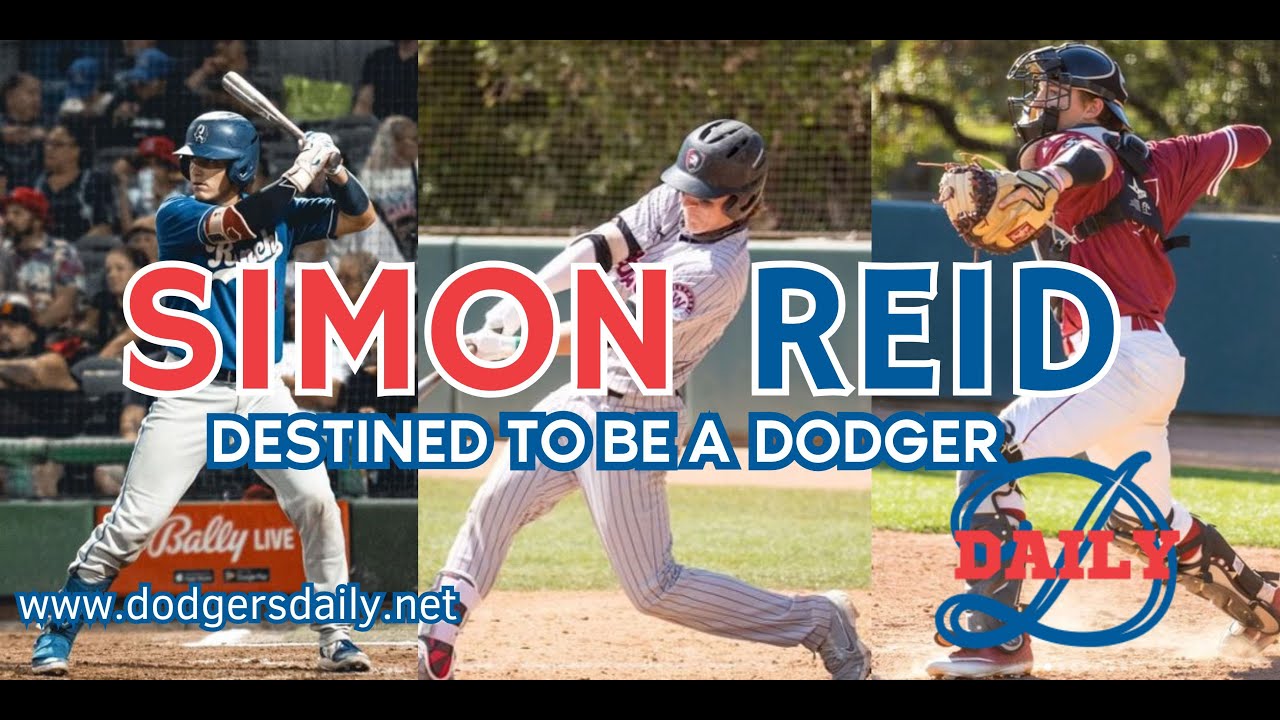 Dodgers Catching Prospect, Simon Reid, Joins Dodgers Daily 