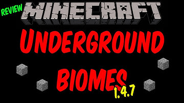 Minecraft Mods: Underground Biomes 1.4.7. - Review Español