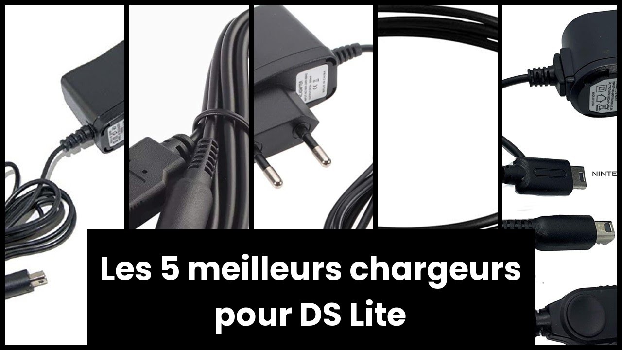 CHARGEUR DS LITE: Les 5 meilleurs chargeurs pour DS Lite 💥