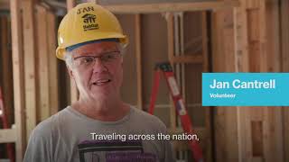 Help the disadvantaged by traveling and building homes for habitat for humanity!
