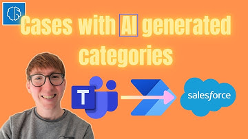 Power Automate - Create Salesforce Case from Teams (featuring AI Builder)!