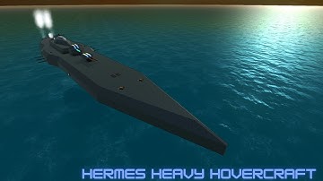 From the Depths| Hermes Heavy Hovercraft| Craft Showcase Series