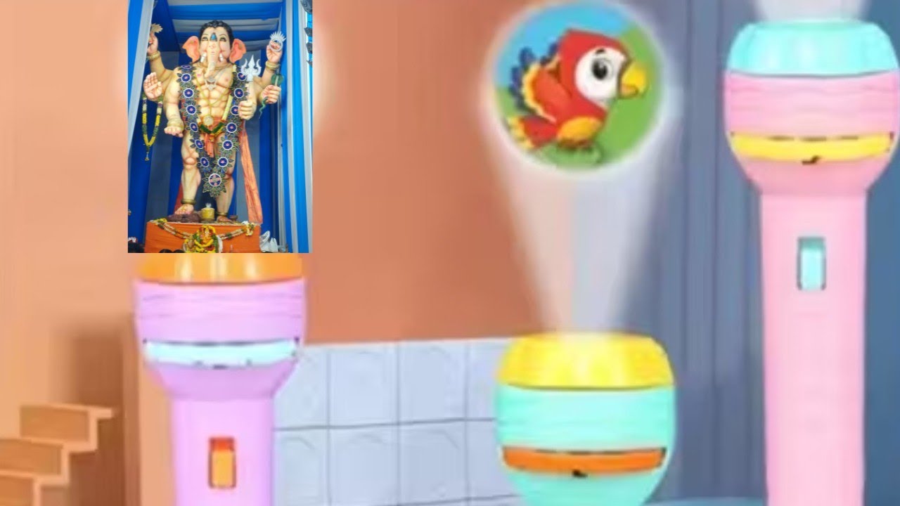 Toy Imagine Projector Flashlight Projection 💡