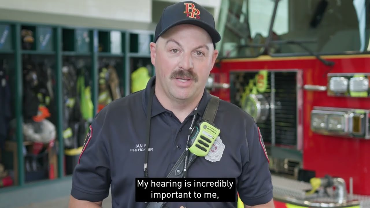 Why firefighters trust SoundGear to protect their hearing