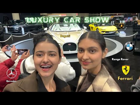 Went to ✨LUXURY CAR SHOW✨ | Million Dollar Cars 🤑🏎️