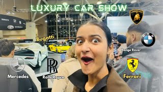 Went To luxury Car Show  Million Dollar Cars 