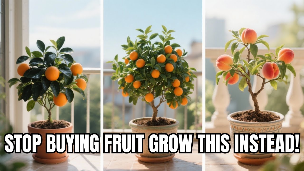 Top 10 Fruit Trees That Thrive in Pots and Small Spaces