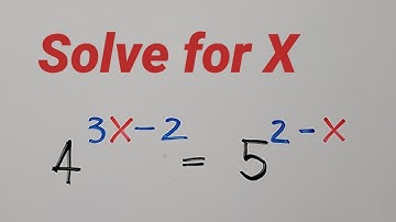 Solving Exponential Equation in Two Ways @KasyannoEZMath