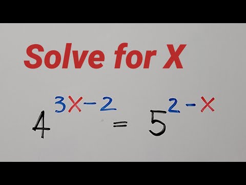 Solving Exponential Equation