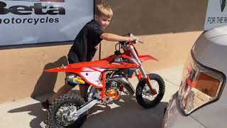 My 1st New 2023 KTM 50SX Factory Edition... & I LOVE IT!!!!