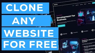 How to Clone any Website for Free | How to Download the Source Code of Any Website