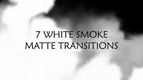 White Smoke Matte Transitions | Motion Graphics - Envato elements