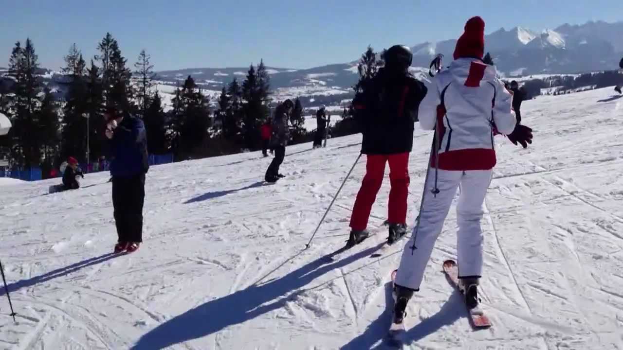 Ski resort Kotelnica Białczańska in Zakopane, Poland 2013 Whiteside
