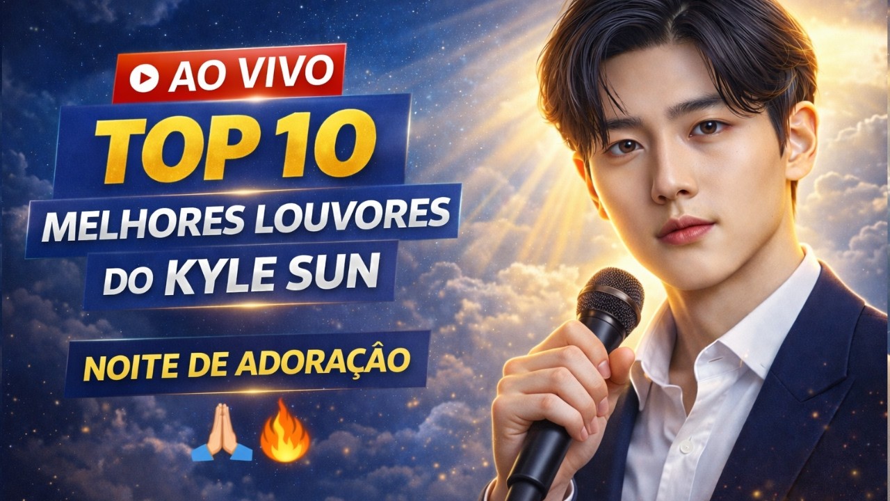 AO VIVO 🔴 TOP 10 MELHORES LOUVORES DO KYLE SUN 2026 | Adoração Que Toca a Alma