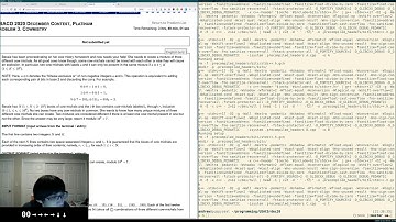Perfect Score on USACO Platinum Contest! December 2020 Monthly Contest Screencast and Analysis
