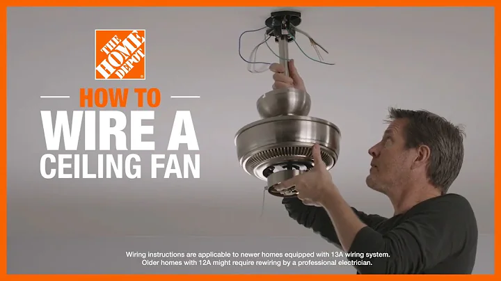 How to Wire a Ceiling Fan | Lighting and Ceiling Fans | The Home Depot - DayDayNews