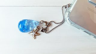 100均のスマホケースにボールチェーンを取り付ける方法