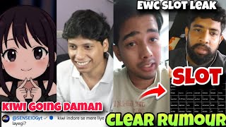 Scout clear fake rumour 🚨 Robinsa Reply Scout Slot 😱 Kiwishio on Sensei 😂 Bmps 64 Slot Reveal 🚨