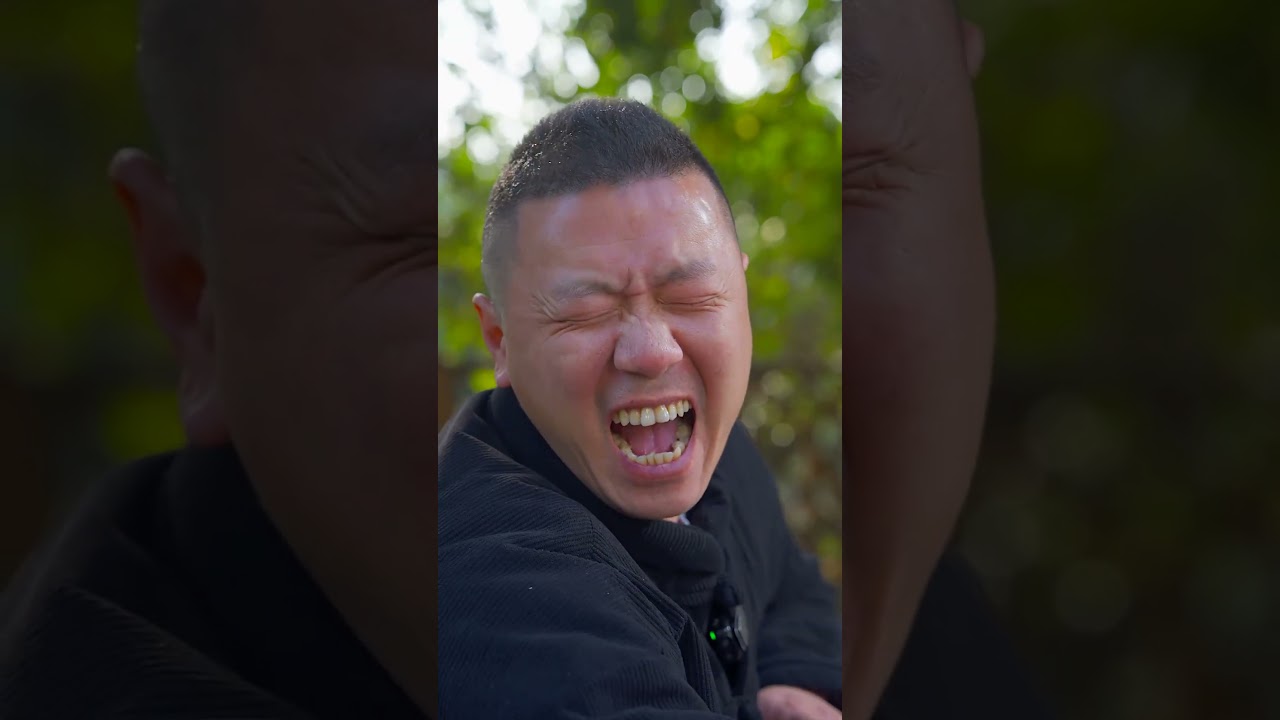 Три человека участвуют в кулинарном челлендже с «слепыми коробками» в сельской местности 