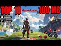 Top 10 best 100 Mb Games