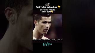 Cristiano Ronaldo - Thank You Real Madrid ❤️ #shorts