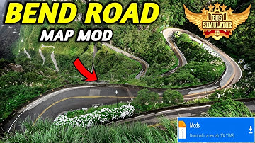 Map Mod Bussid 4.2 - Released Extreme Bends Road Map Mod For Bus Simulator Indonesia।Bussid Mod Map