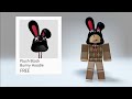 Event get this free plush black bunny hoodie in roblox