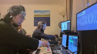 MakeMake creating music and visuals with brainwaves