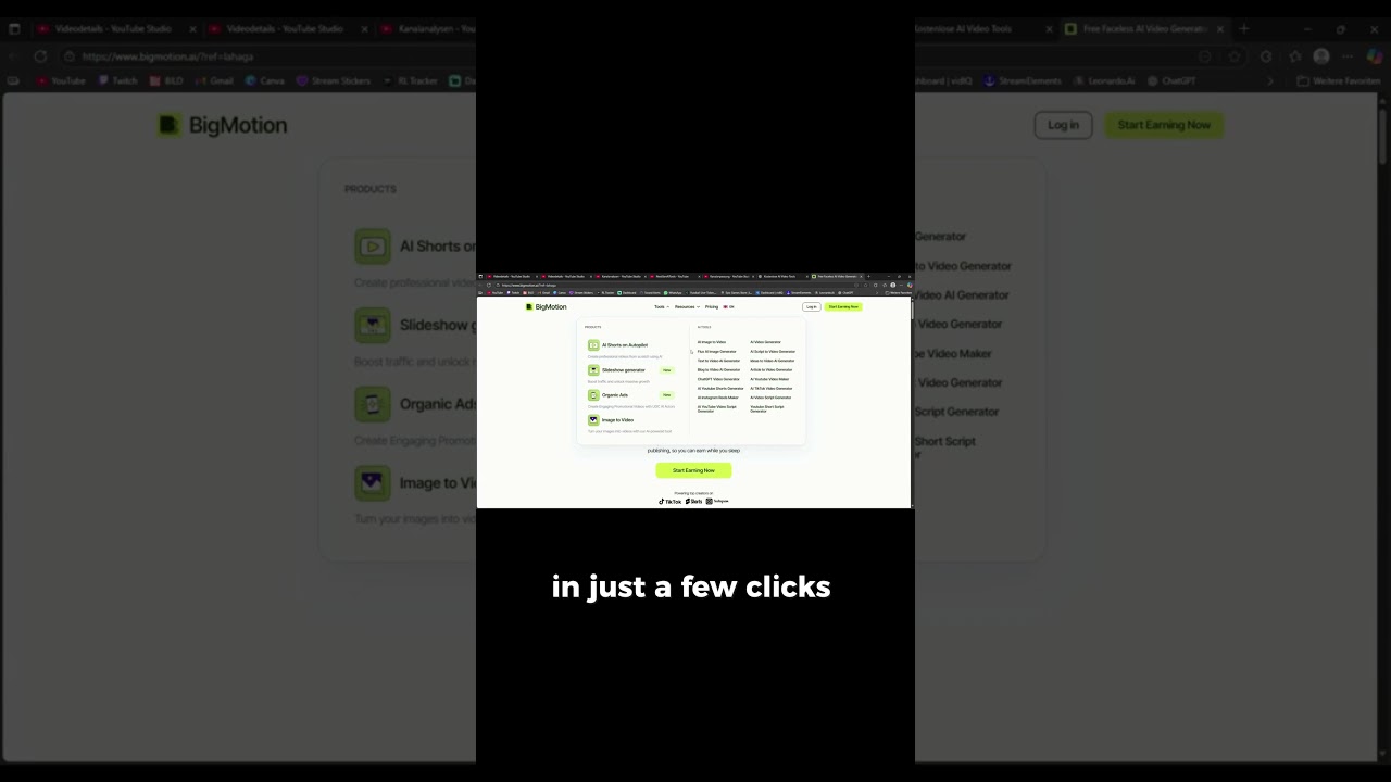 This AI turns pictures into animations! 🤯 (BigMotion.ai)