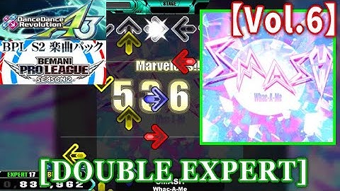 【DDR A3(GP)】 SMASH / Whac-A-Me [DOUBLE EXPERT] 譜面確認+Clap+SpeedGuide