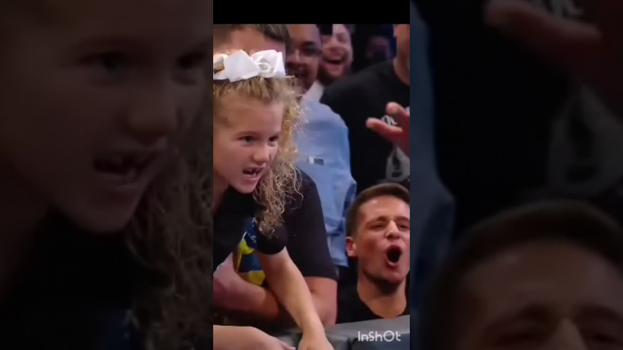 Little fan girl gets angry on sasha banks