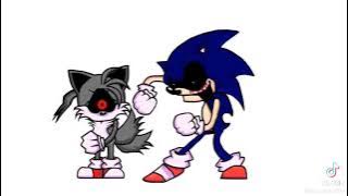Sonic e tails dançando