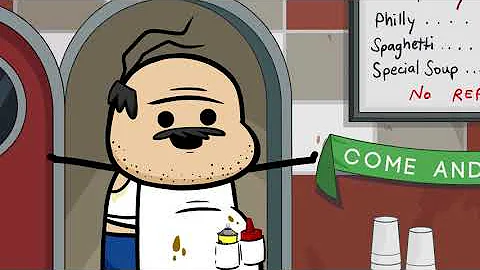 Fred's Downtown Deli - Cyanide & Happiness Shorts