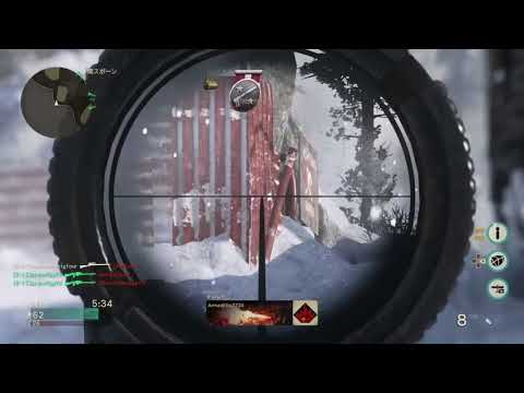 【COD:WW2β】リス狩りの極み【リスポーン10連続キル】