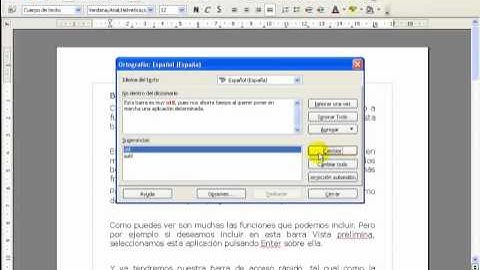 Ortografía y Gramática/OpenOffice Write/AulaFacil.com