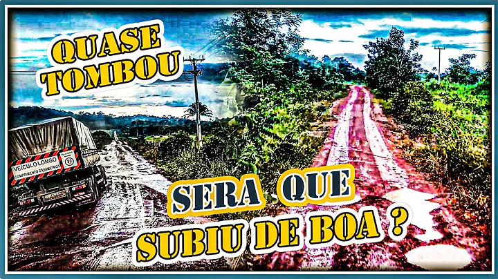 PRIMEIRO DESAFIO COM O DAF NA CHUVA