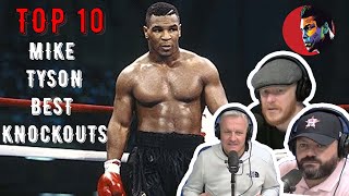 Top 10 Mike Tyson Best Knockouts REACTION!! | OFFICE BLOKES REACT!!