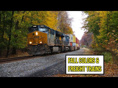 Chasing Fall Trains Across the Northeast!