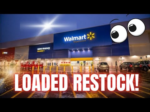 Restock Loading Fully loaded restock at Walmart - YouTube