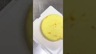 Trick to Cut a Soft Sponge Cake into Two Parts Very Neatly