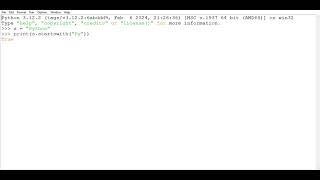 Python program : WAP in string to check word start with the letter 