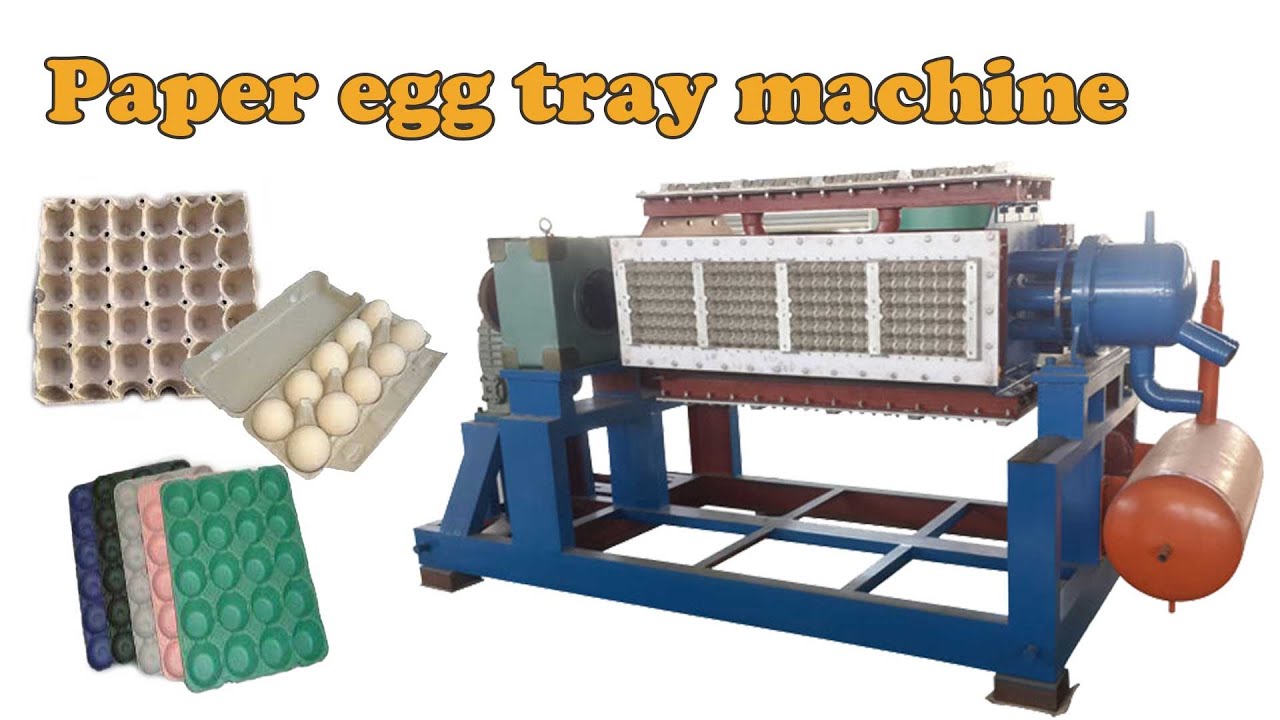 High quality paper egg tray machine! Automatic egg tray making machine丨 ...