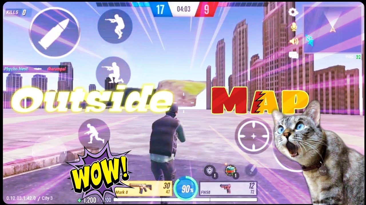 Outside Map 😲😲||Rogue Heist Battle Royal Gameplay|| C-Plus Gamer😎😎😎