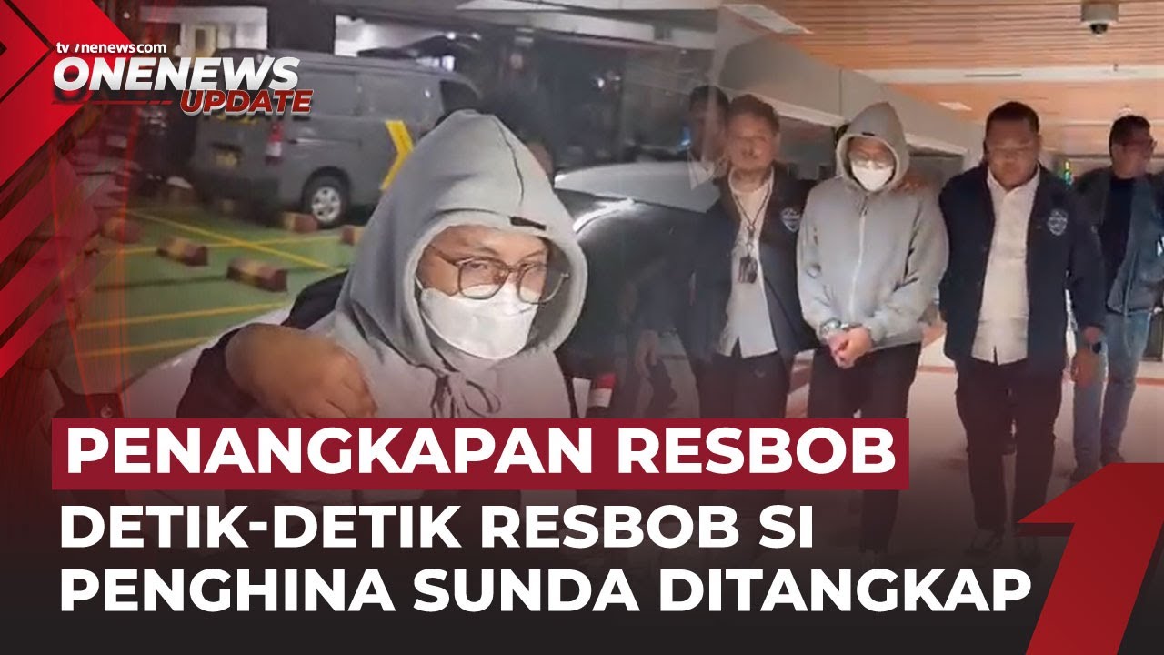Resbob Penghina Sunda Berhasil Digelandang Polisi | OneNews Update