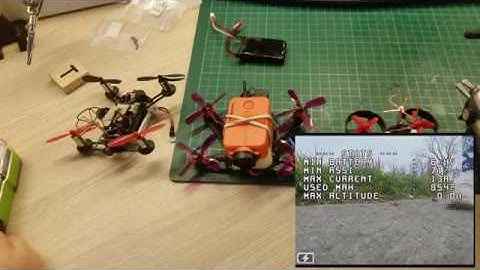 RunCam2 flying fpv and HD micro 2" drone