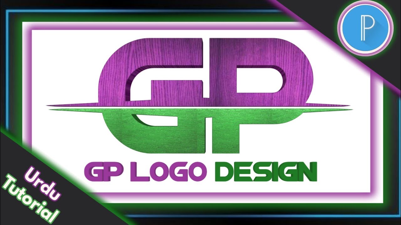 GP Logo Design On Android Phone | GP Logo Tutorial In Mobile | Pixellab ...